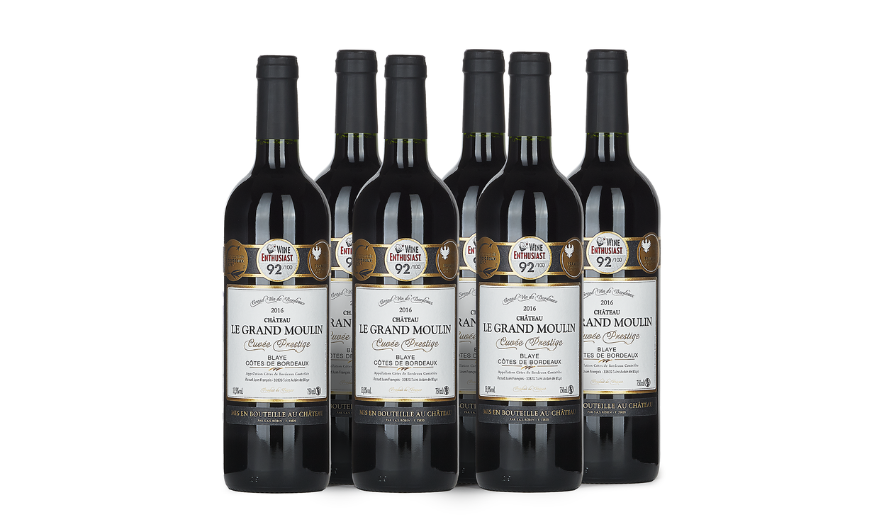 Свой ящик бордо Chateau Le Grand Moulin