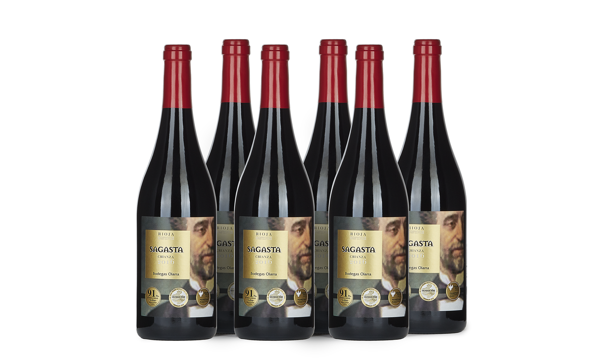 Свой ящик риохи Sagasta Crianza