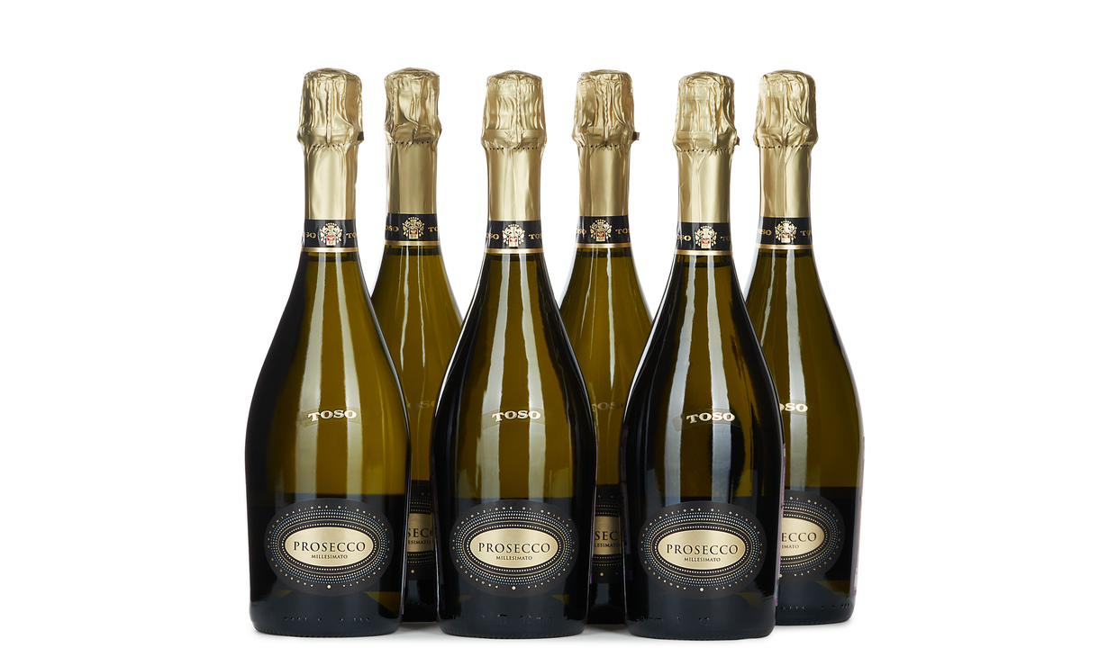 Ящик просекко Toso Millesimato Brut