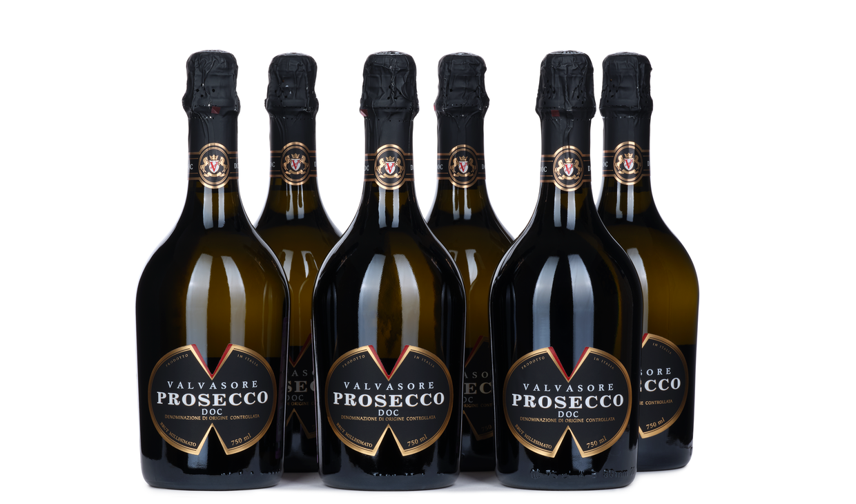 Ящик миллезимного просекко Valvasore Brut