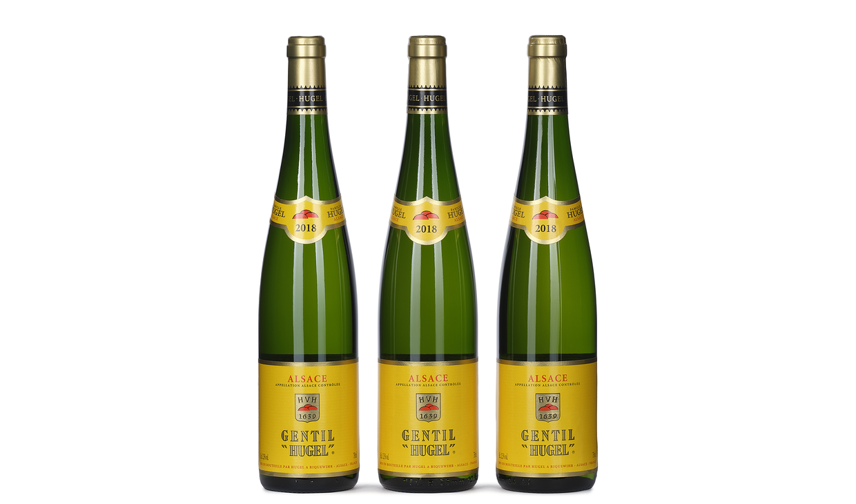 Трио эльзасского белого Hugel