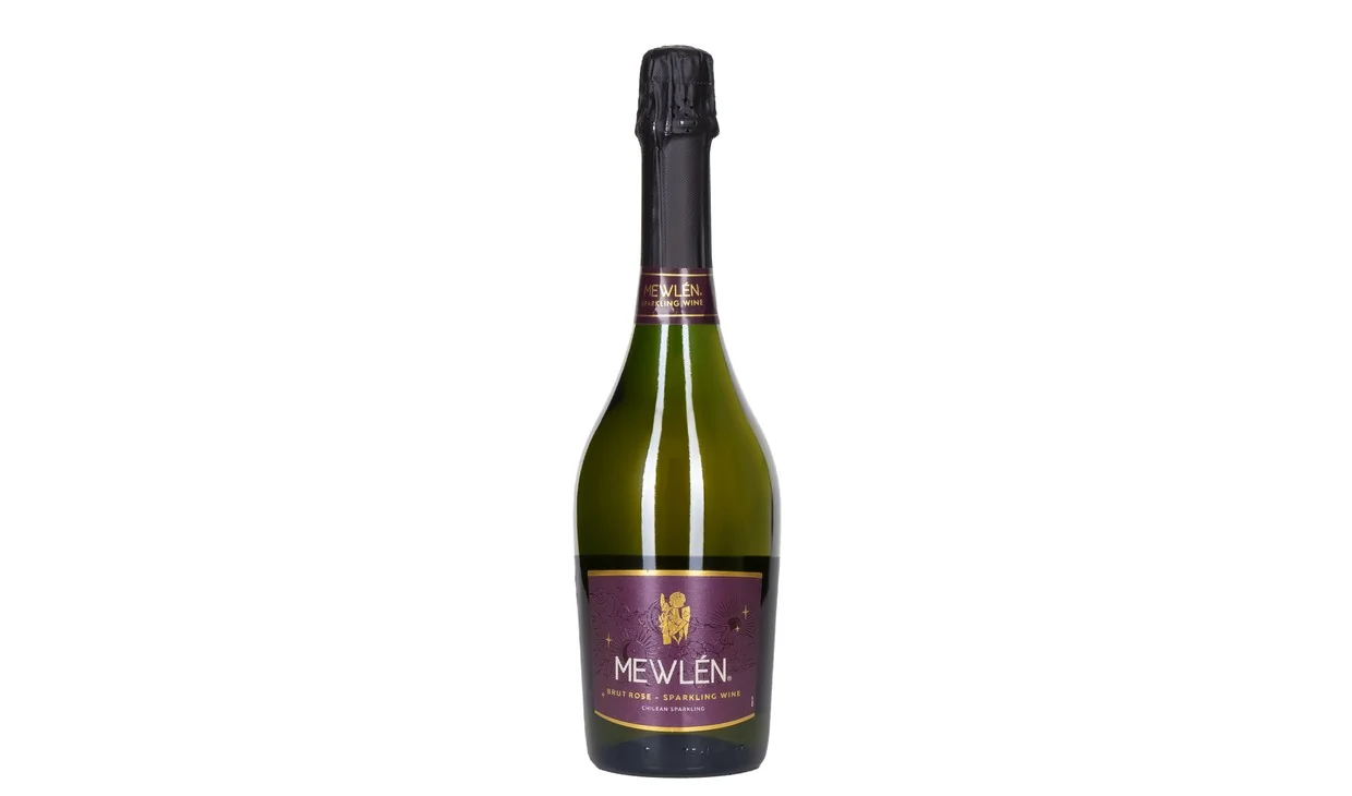 NV Vina Aromo Mewlen Rose Brut, Чили